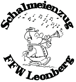 Logo des Schalmeienzugs der Freiwilligen Feuerwehr Leonberg