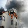 Wohnhausbrand in Herrenberg-Haslach