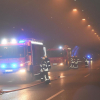 PKW-Brand in Engelbergtunnel