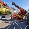 Kellerbrand in Einfamilienhaus