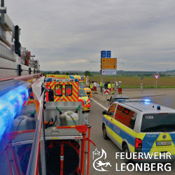 Verkehrsunfall auf der Landstraße