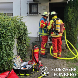 Brand in Wohnhaus