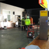 Brand in einer Tankstelle in Renningen