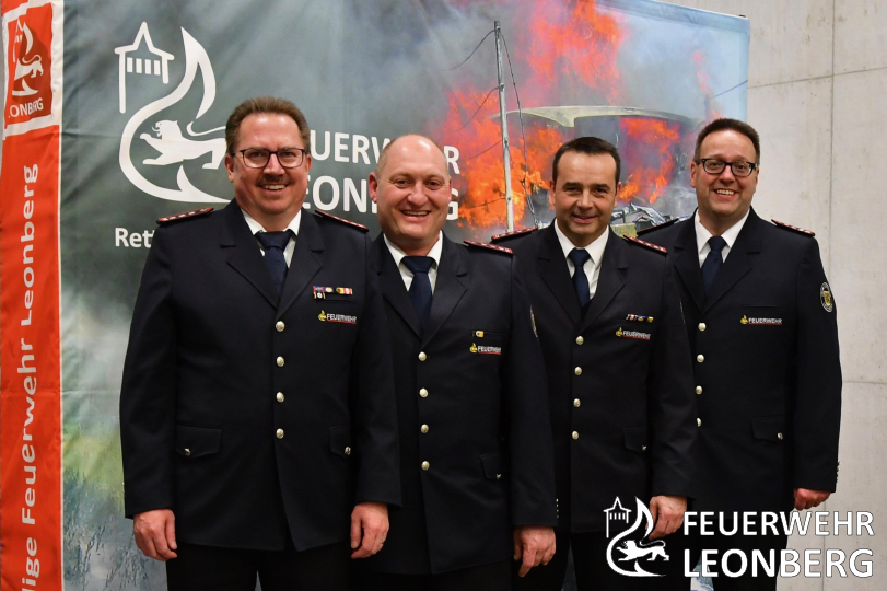 Neues Führungsteam bei der Feuerwehr Leonberg