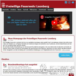 Die Freiwillige Feuerwehr Leonberg hat ihre neu gestaltete Homepage online gestellt. Nach monatelanger Arbeit ist die dritte Generation der Website nun verf&uuml;gbar. Sie bietet ein modernes Design und zahlreiche neue Funktionen, die den Bed&uuml;rfnissen der B&uuml;rger von Leonberg besser gerecht werden.

Ein zentrales Ziel der &Uuml;berarbeitung war eine benutzerfreundlichere Navigation. Die neue Seite ist klar strukturiert und intuitiv bedienbar. Nutzer finden schnell und unkompliziert die gew&uuml;nschten Informationen. Besonders im Fokus stehen aktuelle Einsatzberichte, Neuigkeiten und die Vorstellung der verschiedenen Abteilungen und T&auml;tigkeitsbereiche der Feuerwehr.

Ein wichtiger Aspekt ist das responsive Design der neuen Homepage. Egal ob vom Desktop, Tablet oder Smartphone  die Seite passt sich automatisch an die jeweilige Bildschirmgr&ouml;&szlig;e an und bietet stets eine optimale Darstellung.

Zus&auml;tzlich werden soziale Medien st&auml;rker eingebunden. Die Feuerwehr informiert regelm&auml;&szlig;ig &uuml;ber Facebook, Instagram und YouTube und l&auml;sst die B&uuml;rger so noch unmittelbarer an ihrem Alltag und ihren Eins&auml;tzen teilhaben.

Wir laden alle B&uuml;rger ein, die neue Homepage zu besuchen und die neuen Features zu entdecken. Bleiben Sie gespannt  wir entwickeln die Seite f&uuml;r Sie immer weiter!